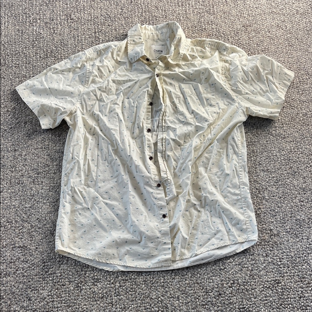 Katin Light Tan Casual Button Down Shirt